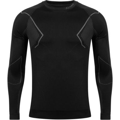 11. Alpinus Active Base Layer Set black and gray thermal underwear M GT43257
