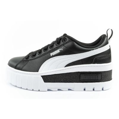 2. Puma Mayze women's sports shoes Sneakers platform black white fashionable