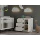 10. Chest of Drawers 1 Door 3 Drawers Cashmere Set