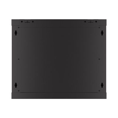 3. WALL-HUNG RACK CABINET 19" 9U 600X450 BLACK PERFORATED DOOR LANBERG (FLAT PACK)