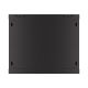 3. WALL-HUNG RACK CABINET 19" 9U 600X450 BLACK PERFORATED DOOR LANBERG (FLAT PACK)