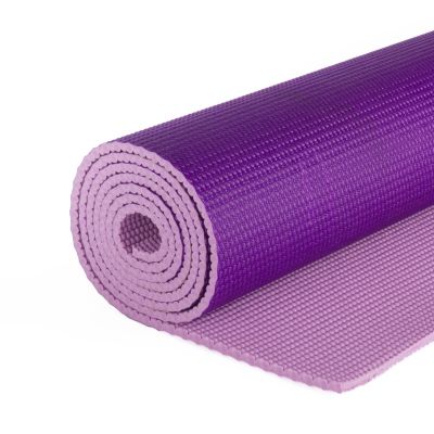 15. Gaiam Plum Jam Double-Sided Yoga Mat 6 mm 60526