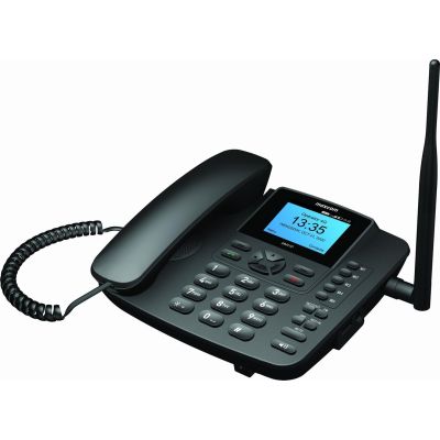 7. MaxCom Comfort MM41D Smart Phone Caller Name and ID Black