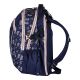 3. Herlitz Ultimate Blossom Backpack School Backpack Beige, Navy Blue (Navy) Polyester