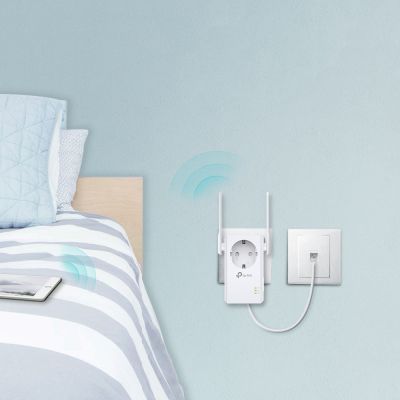 6. TP-Link TL-WA860RE wireless range extender, 300 Mbps, 802.11n/g/b, power outlet