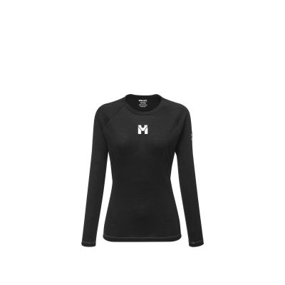 3. MILLET Trilogy Wool T-shirt for women, black