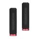 Rockbros foam bike grips black and red