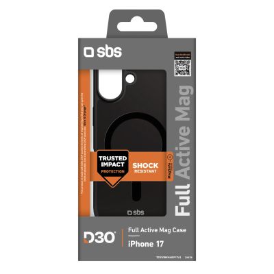 2. SBS Full Active Mag Case with D3O Technology for iPhone 17 - Black