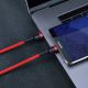 6. Baseus CATKLF-G09 USB-C - USB-C PD QC cable 60W 3A 480Mb/s 1m - red