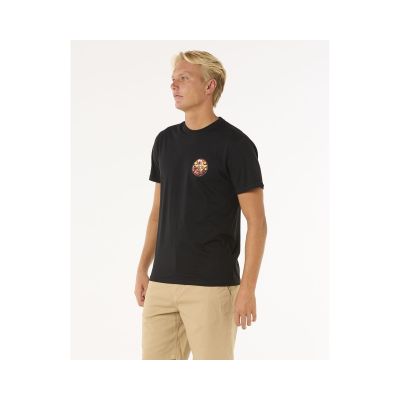 5. RIP CURL Wettie Passage Icon Tee Black