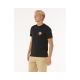 5. RIP CURL Wettie Passage Icon Tee Black