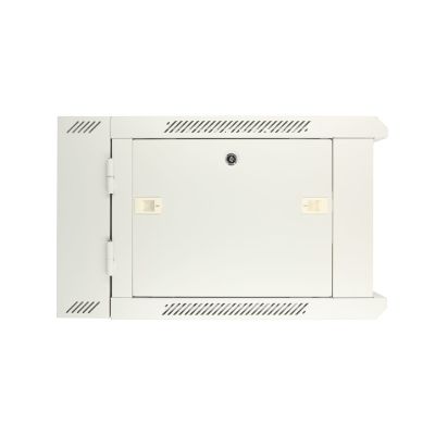 6. Extralink 6U 600x600 AZH Gray Rack Cabinet, Wall-Mounted, Two-Section