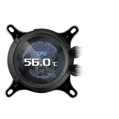 4. Asus ROG STRIX LC III 360 ARGB LCD Cooler