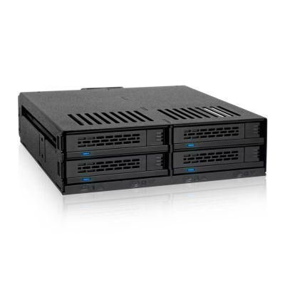 7. Icy Dock MB324SP-B, 0 TB, Serial ATA, Serial ATA II, Serial ATA III, Serial Attached SCSI (SAS), 440g, Desktop