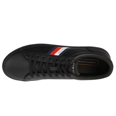 3. Tommy Hilfiger Essential Leather Vulc Stripes M shoes FM0FM03722-BDS