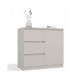 2. Chest of Drawers 1 Door 3 Drawers Cashmere Set