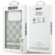 8. DKNY Checkered with Printed Stripes Case for iPhone 17 Pro Max - Beige