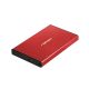2. NATEC Rhino Go NKZ-1279 Case (2.5"; USB 3.0; Aluminum; red)