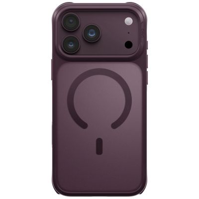 2. Uniq Veren Magclick Charging case for iPhone 18 Pro Max / 17 Pro Max - burgundy