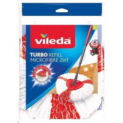 Vileda TURBO 2-in-1 spin mop insert