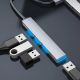 4. Orico AH-A13 USB-A Hub Docking Station 1x USB-A 3.0 + 3x USB-A 2.0 - Gray