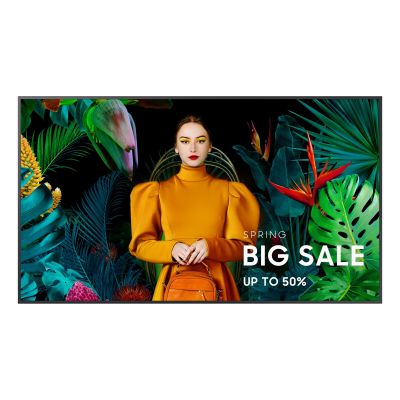 4. Samsung QB43C Digital Signage Flat Panel 109.2 cm (43") LCD Wi-Fi 350 cd/m2 4K Ultra HD Black Tizen 7.0 Embedded Processor 16/7