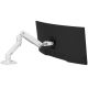 7. Ergotron HX Desk Monitor Arm White - desk mount for monitor