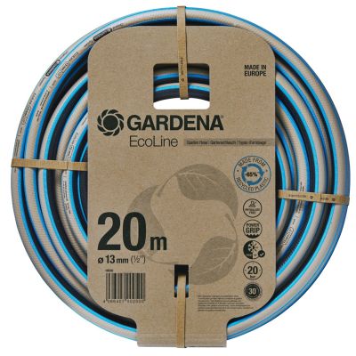 Gardena 18930-20 Garden Hose 20m Above Ground Plastic, Thermoplastic Elastomer Black, Blue, Gray