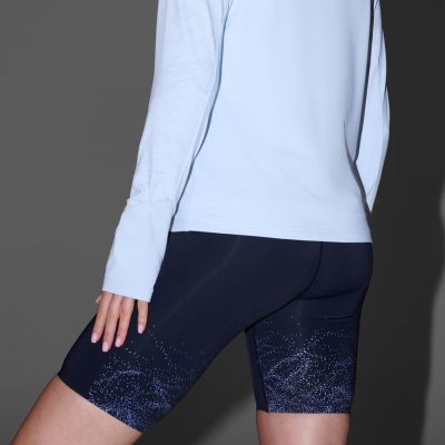 7. Women's short leggings 4F FNK F048 deep black 4FWAW25TFSTF048 20S