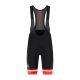 Rogelli GARA MOSTRO II Cycling Bib Shorts black-red 7XL
