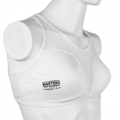 4. MASTERS WAKO BREAST PROTECTOR WHITE