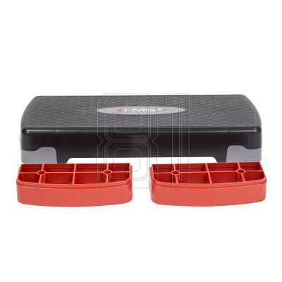 43. Step for aerobics HMS AS003 black / gray / red