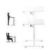 6. MA-Leader 7.0 White Electric Desk