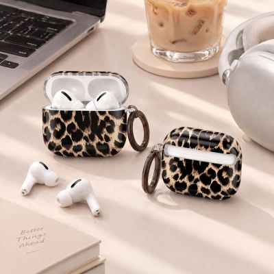 9. Tech-Protect Lamano case for AirPods Pro 3 - black and brown