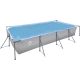 12. RECTANGULAR FRAME POOL SUPER STRONG 394x207x80CM 17723