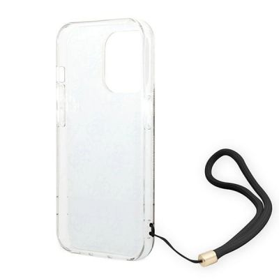 6. Guess GUOHCP14XH4STW iPhone 14 Pro Max 6.7 "brown / brown hardcase 4G Print Strap