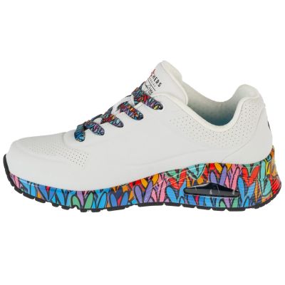 2. Skechers Uno - Ravaged Love 177918-WMLT White 36