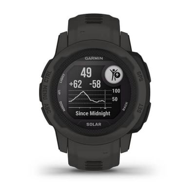 4. Garmin Instinct 2S Solar Graphite Watch