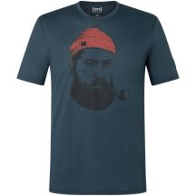 Men’s Short-Sleeve SUPER.NATURAL M SN SAILOR TEE, Navy