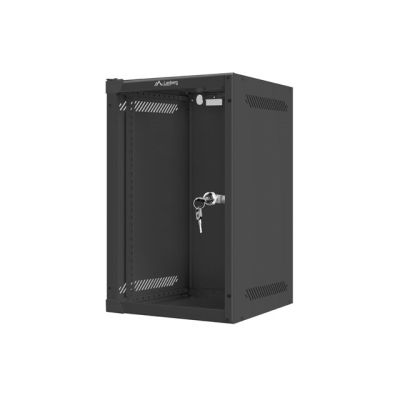 10. Lanberg Wall-mounted Cabinet 10" 9U (280x310, black)