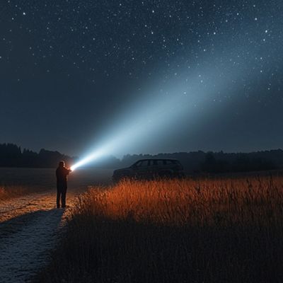 8. Baseus PrimeTrip VA1 75W 2-in-1 Tire Compressor with Flashlight and 6000mAh Power Bank - Black