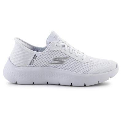6. Skechers Slip-ins: GO Walk Flex - Grand Entry W 124836-WHT