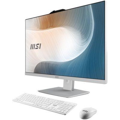 10. MSI Modern AM272P 1M-1236AT Intel Core 7 150U 68.6 cm (27") 1920 x 1080 px All-in-One PC 16 GB DDR5-SDRAM 1 TB SSD Windows 11 Home Wi-Fi 6E (802.11ax) Black