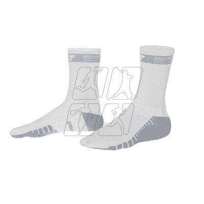 2. Socks Zina Rapido 02185-035 White\Grey