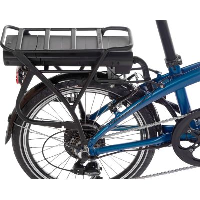 6. Snapp City-E Blue Folding Electric Bike