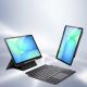 3. Dux Ducis (DK series) Keyboard Case for Samsung Tab S10 FE+ (Plus) with Backlight - Black