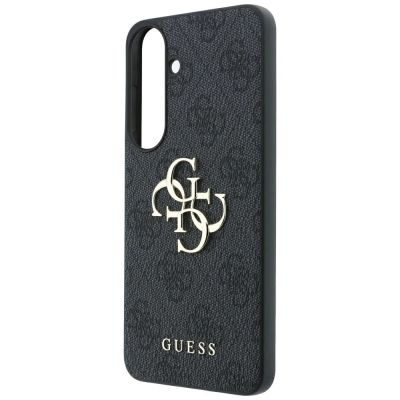 5. Guess Embossed 4G Ring Classic Logo MagSafe Case for Samsung Galaxy S26 FE - Black