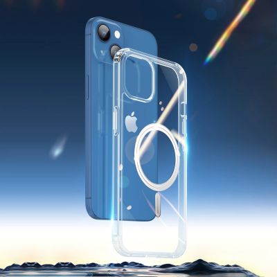 18. Dux Ducis Clin magnetic case for iPhone 14 Plus compatible with MagSafe transparent