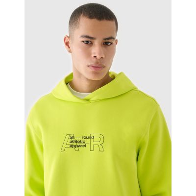 5. Men's sweatshirt with hood, open, 4F 4FRAW24TSWSM1816-45S