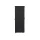 5. Lanberg FF01-8837-12B Single Section Cabinet (37U; 19''; 1833 mm / 800mm / 800 mm; floor-standing; Full Glass; 800 kg; black)